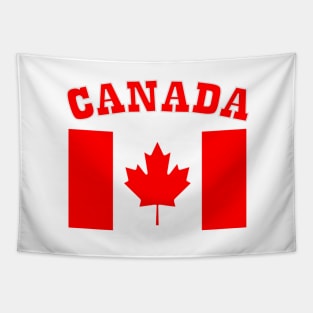 1980s Patriotic I Am Canadian Maple leaf Canada Flag Tapestry