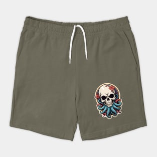 Octopus Skull 4 Shorts