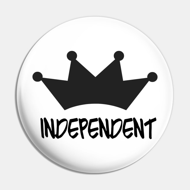 Independent with Crown Pin by FieryAries