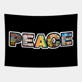 PEACE Sticker - Front Tapestry