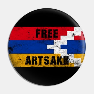 Free Artsakh (worn) [Rx-Tp] Pin