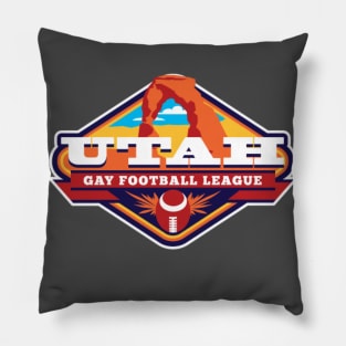 Utah Gay Football League Pillow