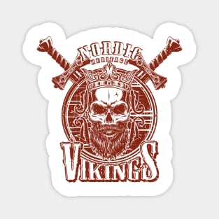 Nordic Heritage Vikings Magnet