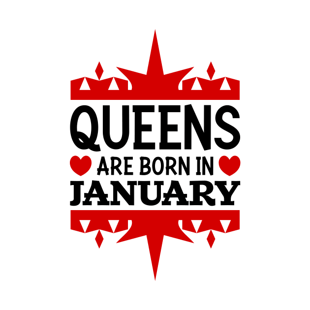 Queens are born in January by colorsplash