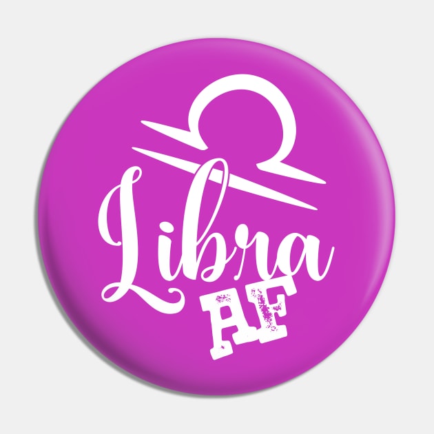 Libra AF Pin by Skyborne Designs