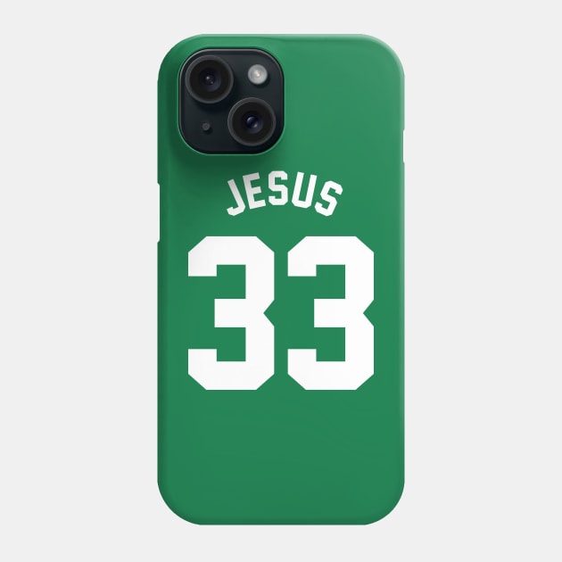 Jesus 33 Phone Case by BodinStreet