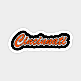 Football Fan of Cincinnati Magnet