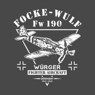 Focke-Wulf Fw 190 German Fighter T-Shirt