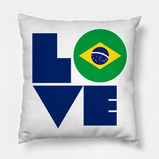 Show your LOVE for Brazil Pillow