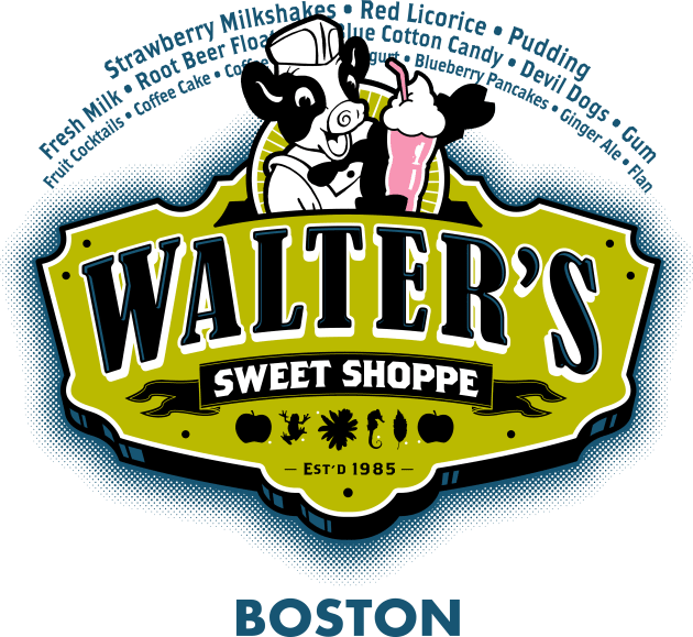 Walter's Sweet Shoppe Kids T-Shirt by Captain_RibMan