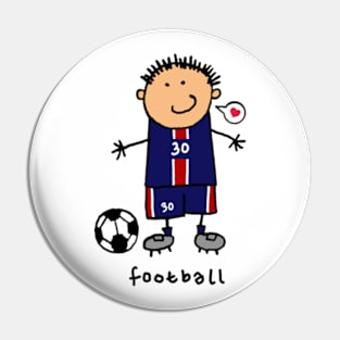 Football - Soccer Pin