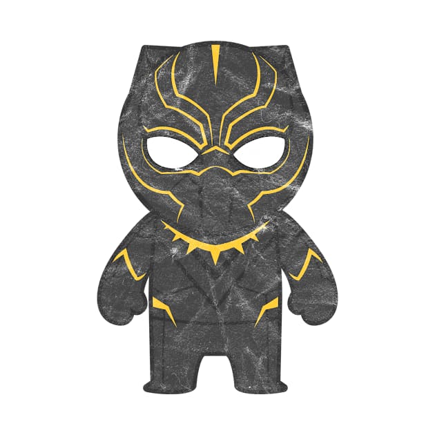 Kawaii Killmonger (Golden Jaguar) by gabradoodle