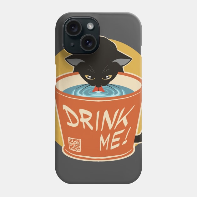 Drink water well Phone Case by BATKEI