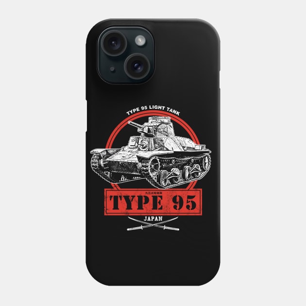 Type 95 Japanese Tank Phone Case by rycotokyo81