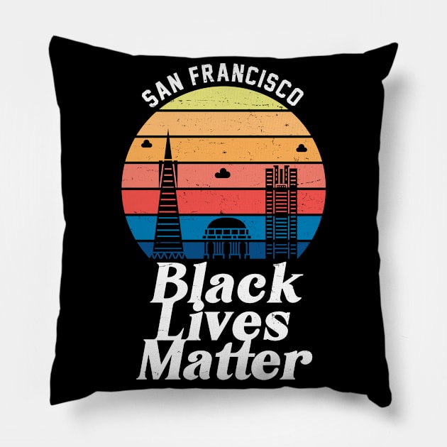 Black Lives Matter SF Pillow by swissles