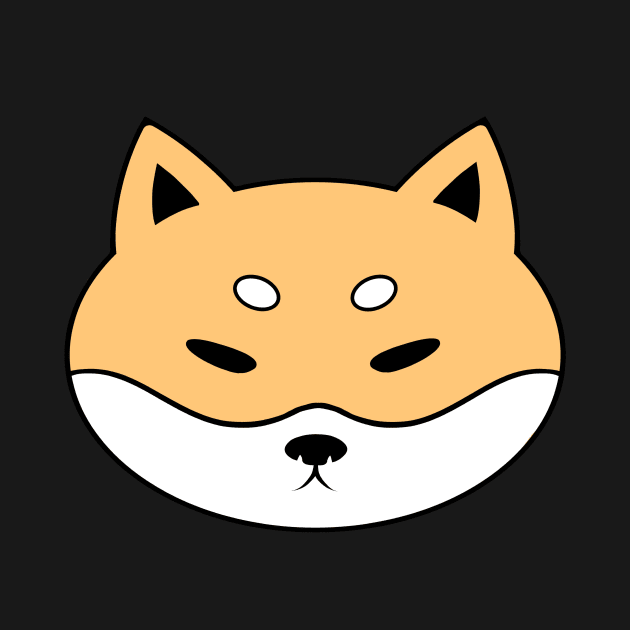 Grumpy Shiba by JenelleArt