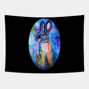 blue bunny Tapestry