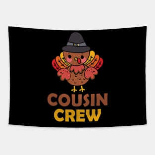 Thanksgiving cousin crew Tapestry