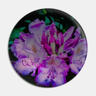 Large flowers Pin