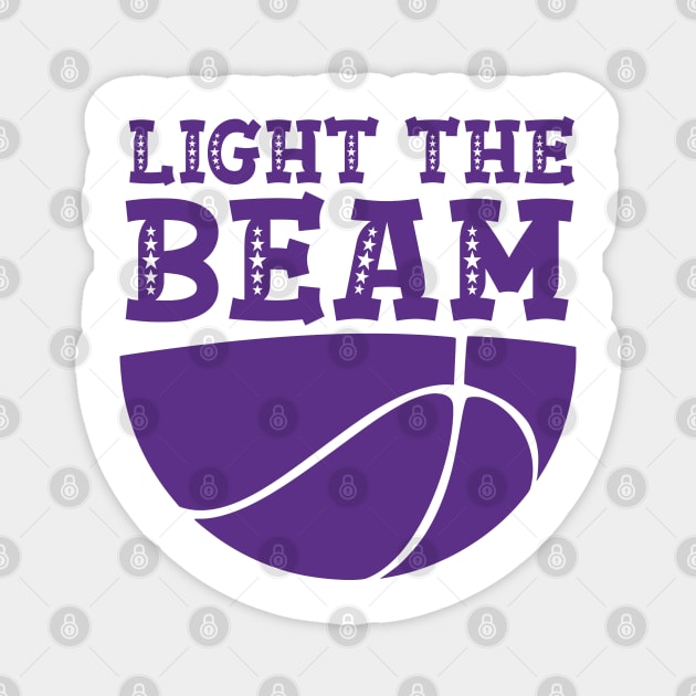 Light the Beam Sacramento Magnet by ALLAMDZ