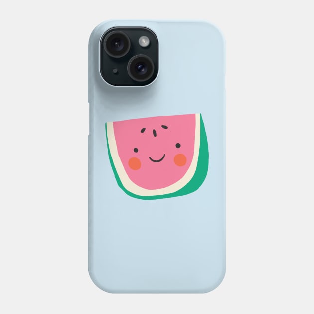 Watermelon Slice Phone Case by Rebelform