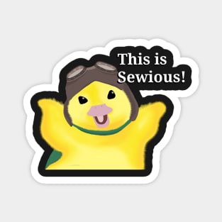 "This is Sewious!" Wonder Pets Mingming Magnet