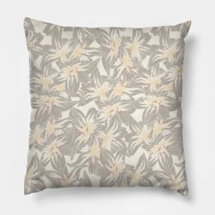 Chai Tea Lilies Pillow