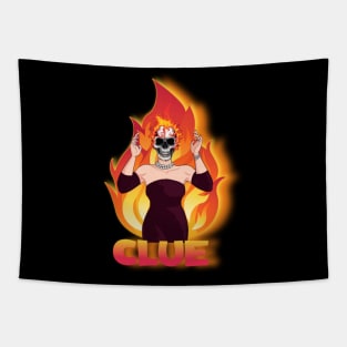 Clue movie t-shirt Tapestry