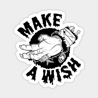 Make a Wish (black) Magnet