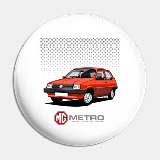 MG Metro transparent illustration Pin