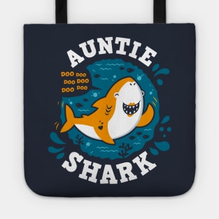 Auntie Shark Tote
