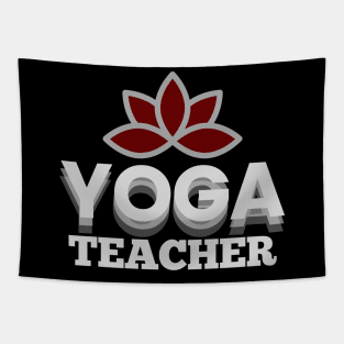 Yoga teacher Tapestry