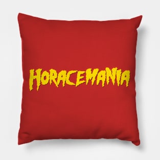 Horacemania Red Pillow