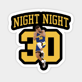 Stephen Curry Night Night jumper Magnet