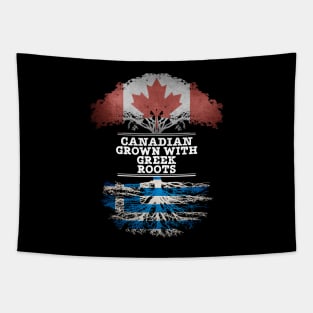 Canadian Grown With Greek Roots - Gift for Greek With Roots From Greece Tapestry