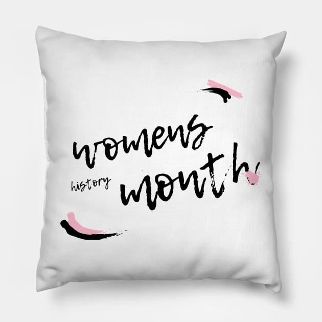 Women's History Month Pillow by yassinebd