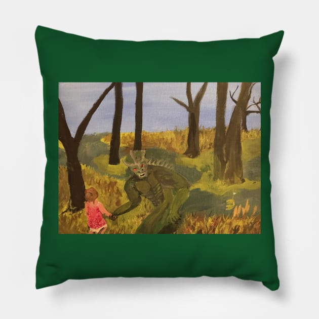 Swamp Buddies Pillow by jpat6000