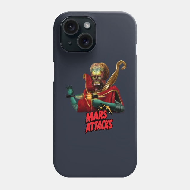 Mars Attack! Phone Case by eber1