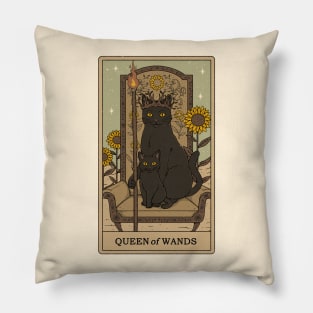 Queen of Wands Pillow