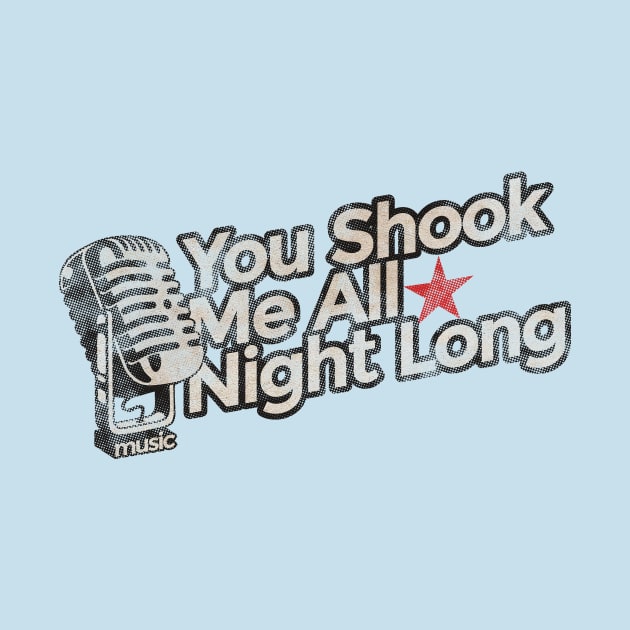 You Shook Me All Night Long - Vintage Karaoke song by G-THE BOX