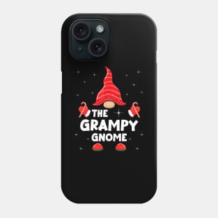 The Grampy Gnome Matching Family Christmas Pajama Phone Case