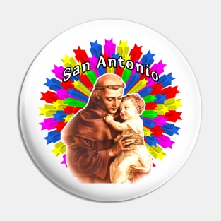 Saint Anthony of Padua the darling of the baby Jesus Pin