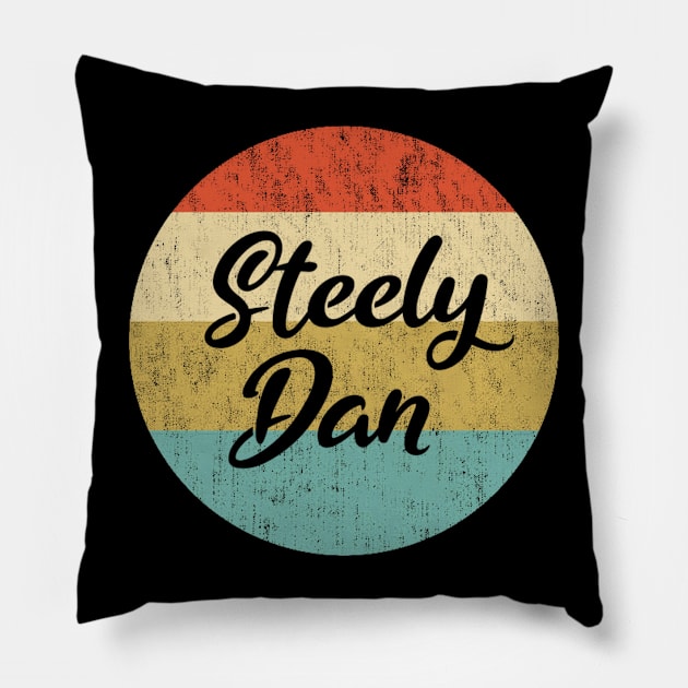 Vintage Steely Dan Pillow by Mollie