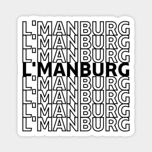 Repeated Cute L'manburg Magnet