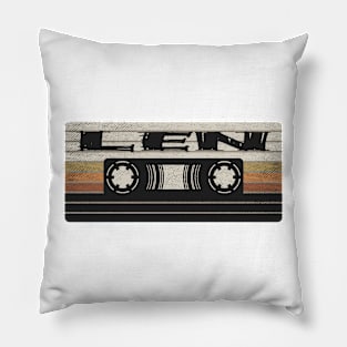 Len Mix Tape Pillow