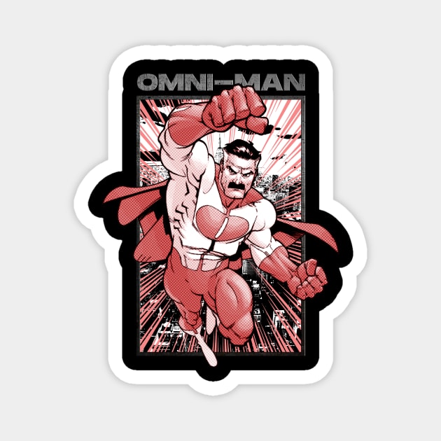 Omni-Man Magnet by CentuStore