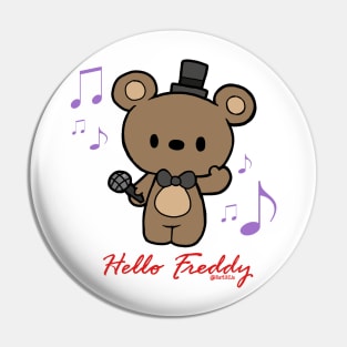 Chibi Freddy Fazbear Pin