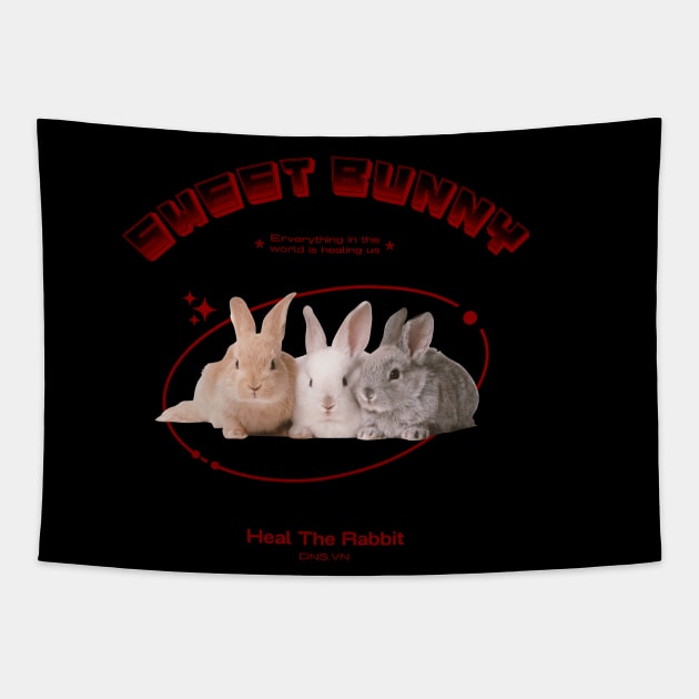 Sweet rabbit Tapestry by DNS Vietnam LocalBrand