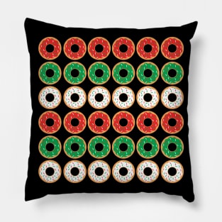 Christmas Donuts (Horizontal) Pillow