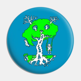 Smile Tree Pin